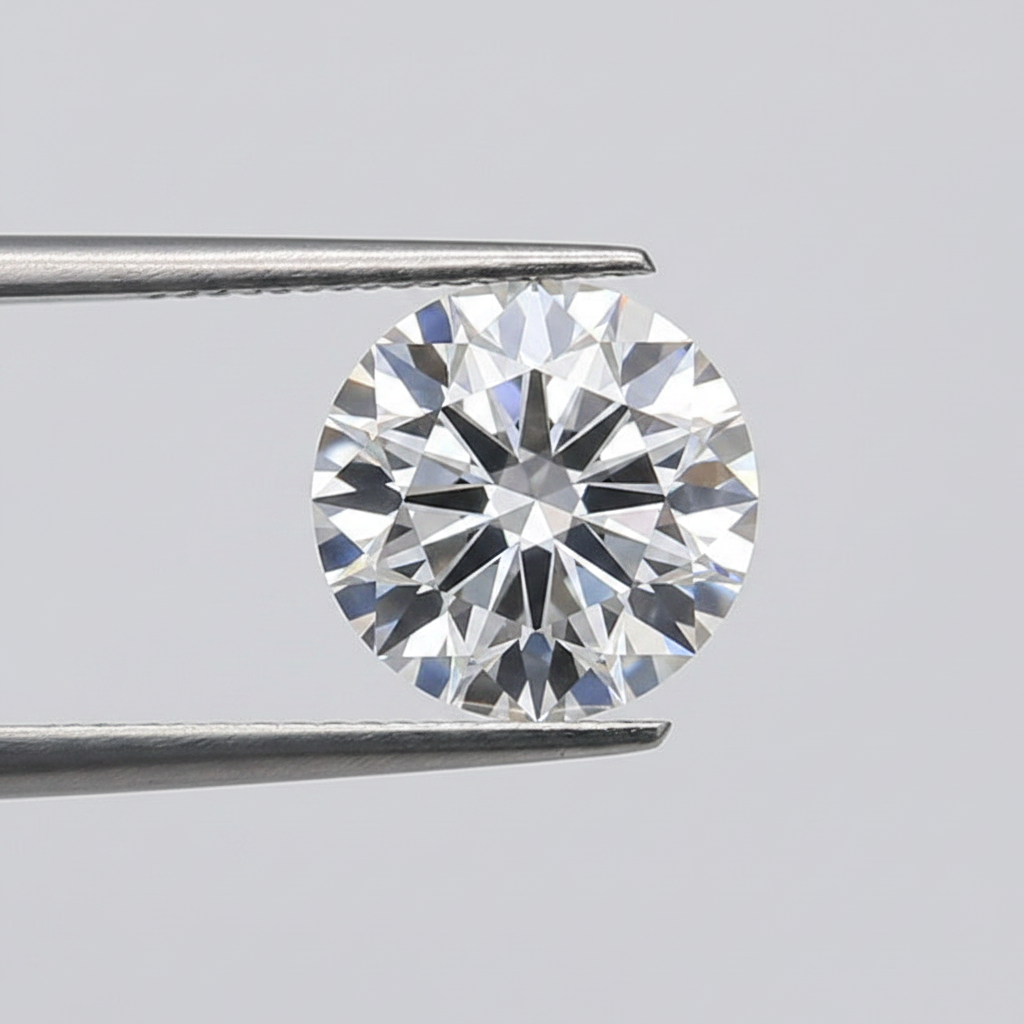 IGI Certified 1.73 Ct D Color VS2 Round HPHT Lab Grown Diamond