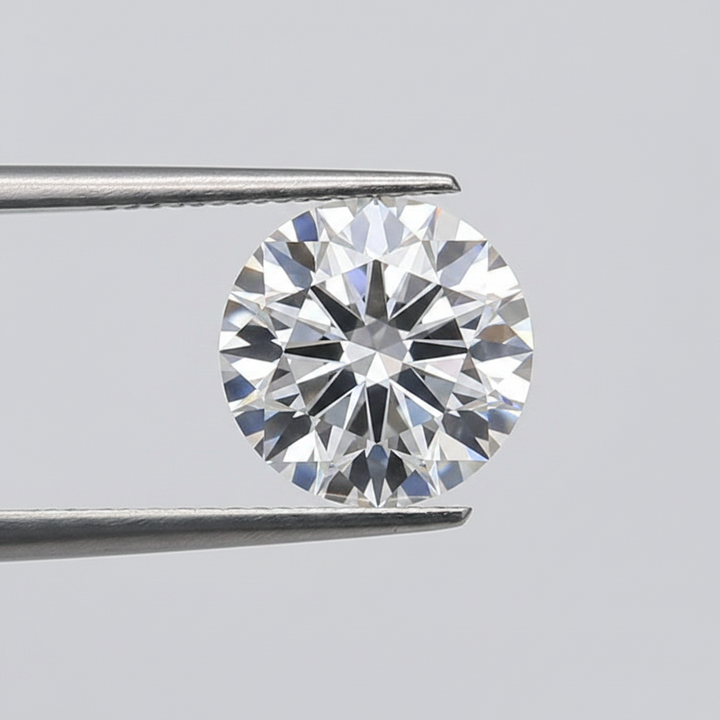 IGI Certified 1.73 Ct D Color VS2 Round HPHT Lab Grown Diamond