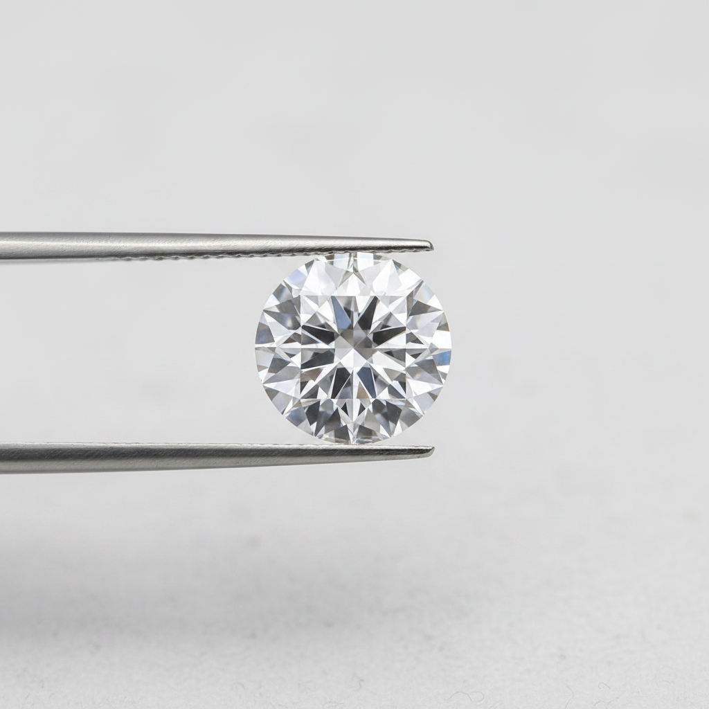 IGI Certified 1.74 Ct F Color IF Round HPHT Lab Grown Diamond
