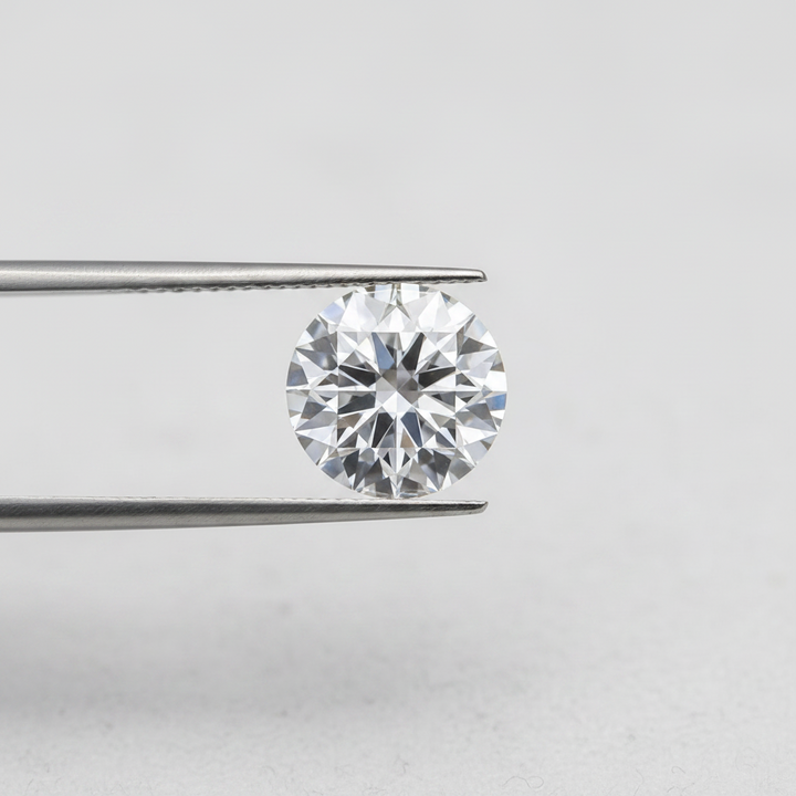 IGI Certified 1.74 Ct F Color IF Round HPHT Lab Grown Diamond