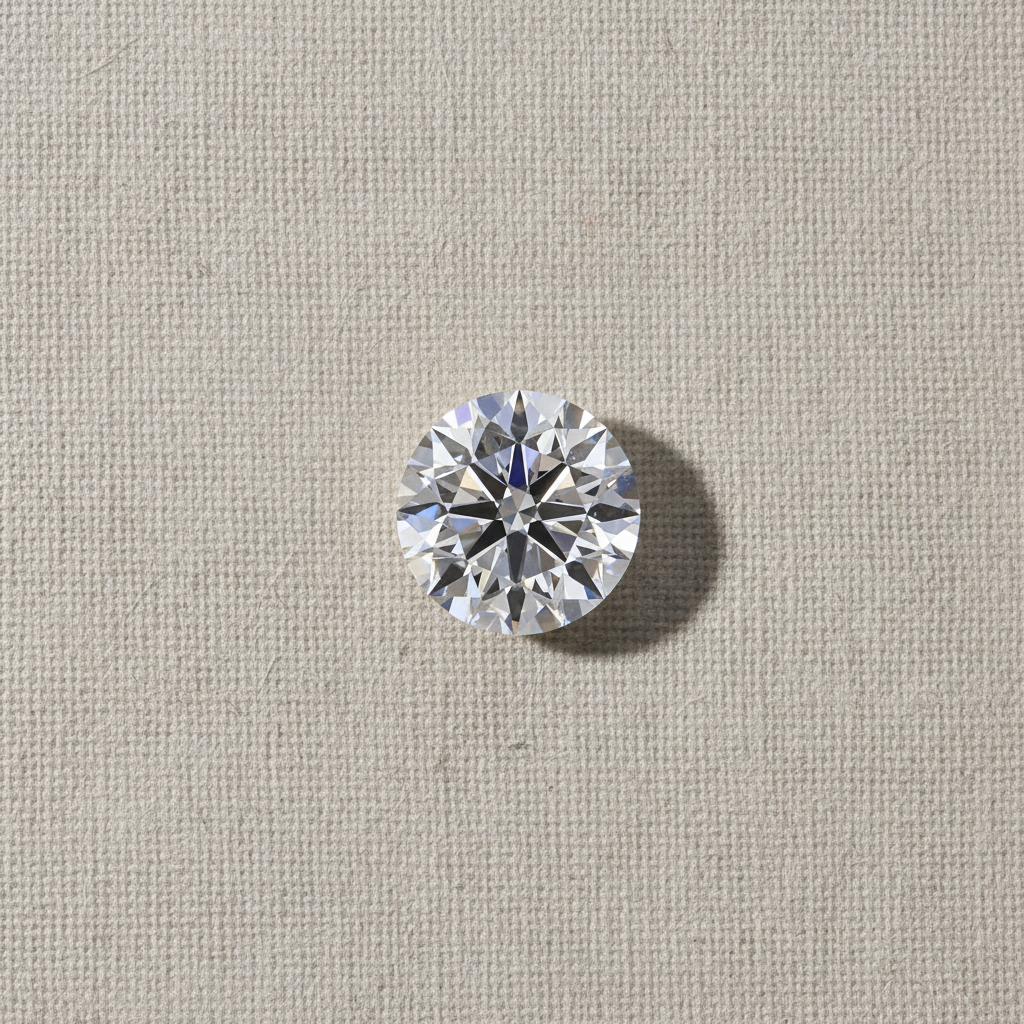 1.75 Carat Round F VS2 HPHT Lab Grown Diamond Ideal Cut IGI Certified