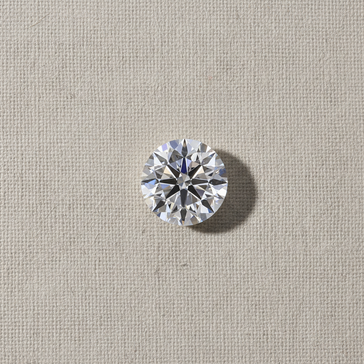 1.75 Carat Round F VS2 HPHT Lab Grown Diamond Ideal Cut IGI Certified