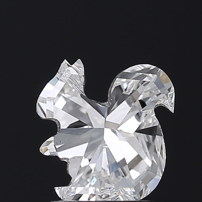 1.75 Carat Squirrel Shaped Lab Grown Diamond VS2 F Color – Unique Fancy Shape Loose Diamond