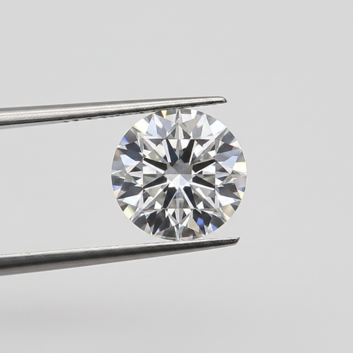 IGI Certified 1.76 Ct E Color VS1 Round HPHT Lab Grown Diamond