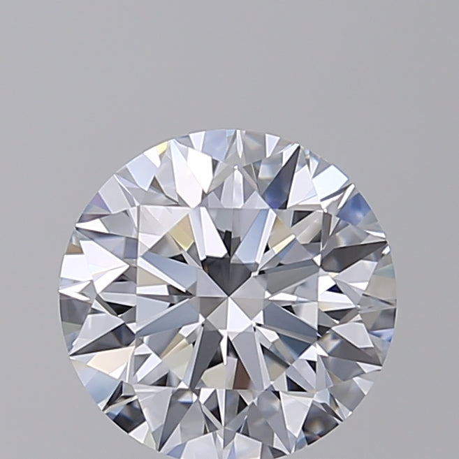 Diamante redondo cultivado en laboratorio de 1,76 quilates VVS2 F