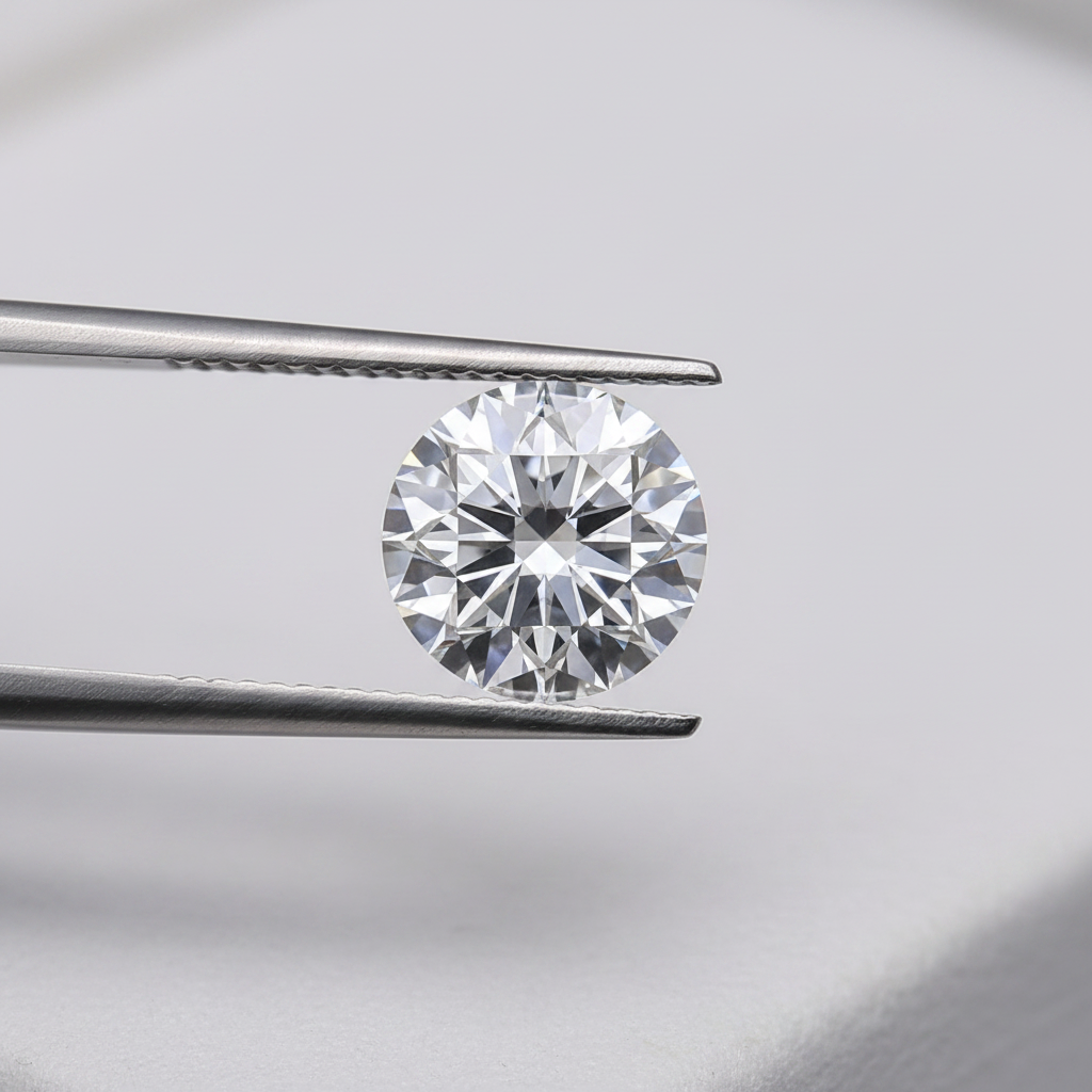 IGI Certified 1.76 Ct F Color VVS2 Round HPHT Lab Grown Diamond