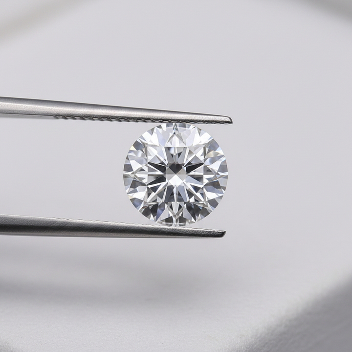 IGI Certified 1.76 Ct F Color VVS2 Round HPHT Lab Grown Diamond