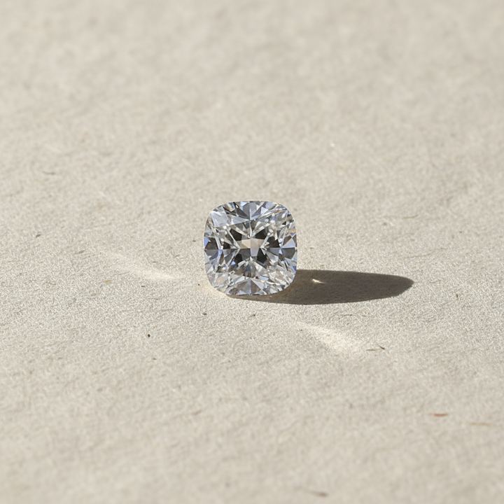 1.77 Carat Cushion Cut Lab Grown Diamond, VS1/D