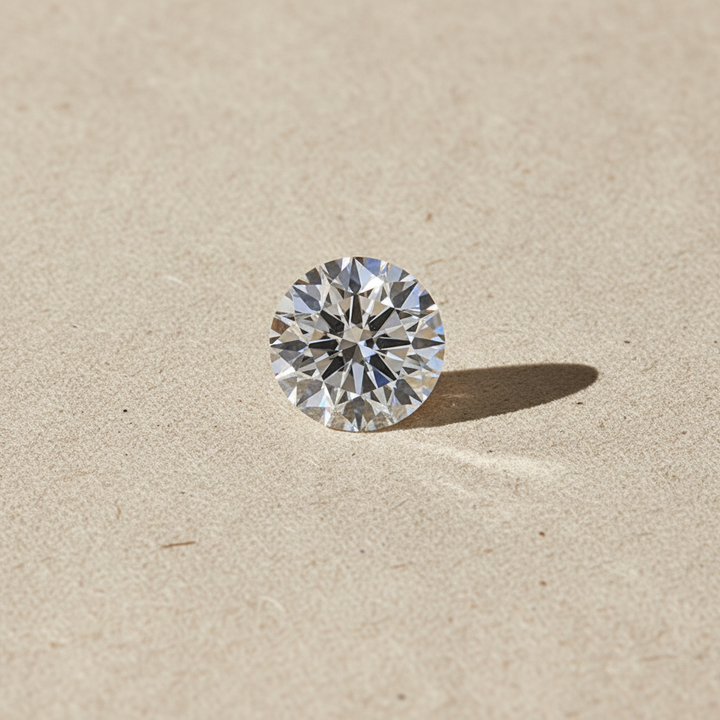 1.77 Carat Round D VS2 HPHT Lab Grown Diamond Ideal Cut IGI Certified