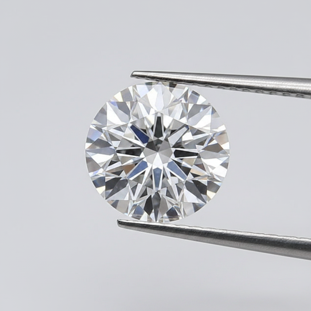 IGI Certified 1.77 Ct D Color VS2 Round HPHT Lab Grown Diamond
