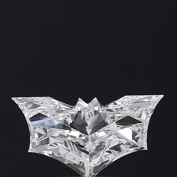 1.80 Carat Batman Shaped Lab Grown Diamond VS1 E Color – Unique Fancy Shape Loose Diamond