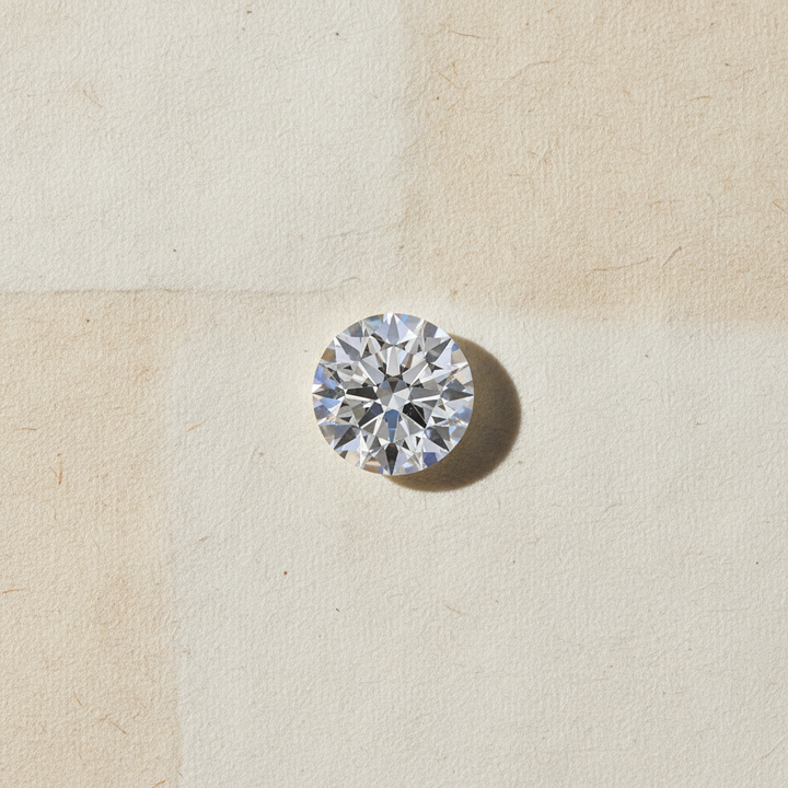1.82 Carat Round F VS2 HPHT Lab Grown Diamond Ideal Cut IGI Certified