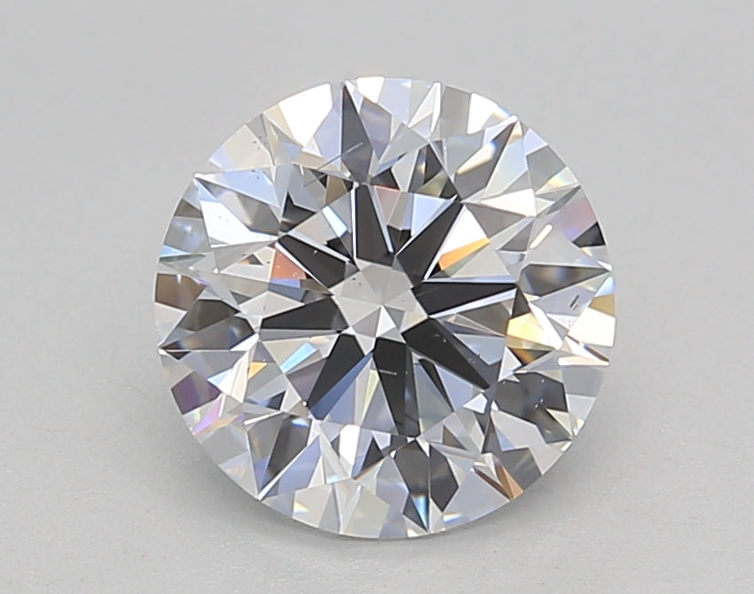 1.84 CT Round Cut Lab Grown Diamond, IGI Certified, SI1 Clarity, E Color