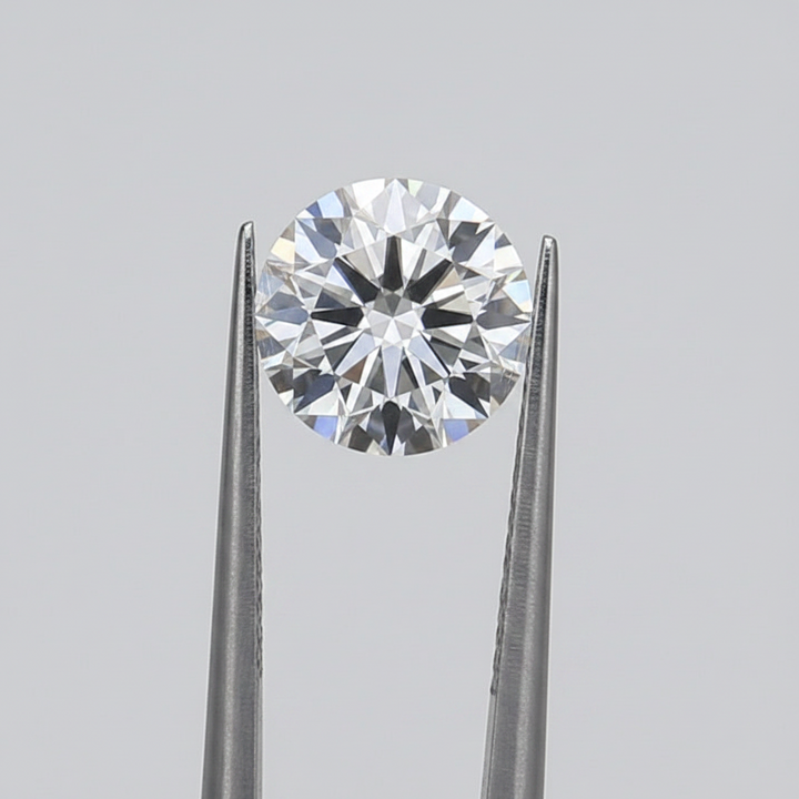 1,84 karaat ronde lab-gegroeide diamant - SI1/E