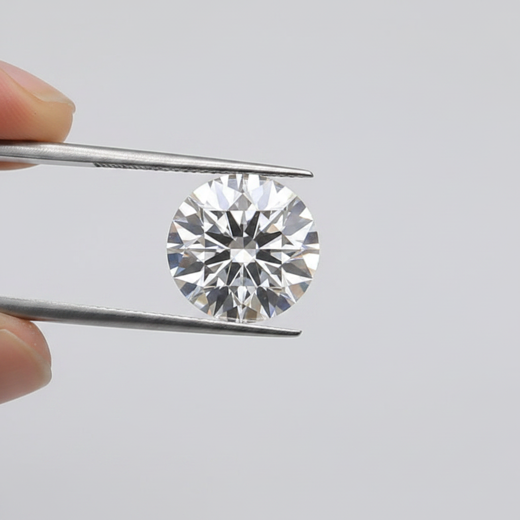 IGI Certified 1.85 Ct D Color VS2 Round HPHT Lab Grown Diamond