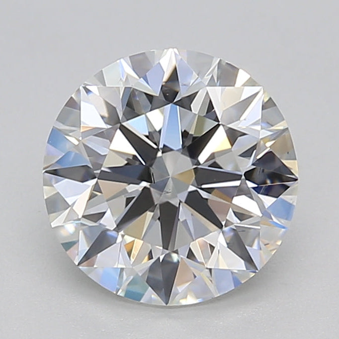 1,86 karaat ronde laboratorium-gegroeide diamant VS2 F