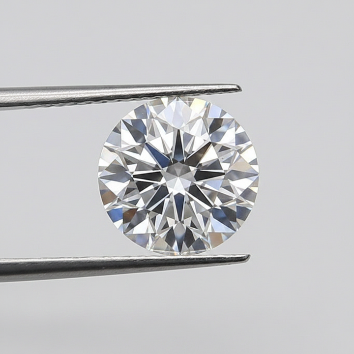 IGI Certified 1.86 Ct F Color VS2 Round HPHT Lab Grown Diamond