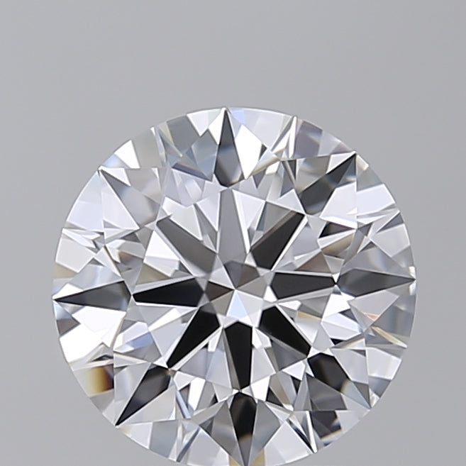 1.86 Carat Round Lab Grown Diamond VVS2 D