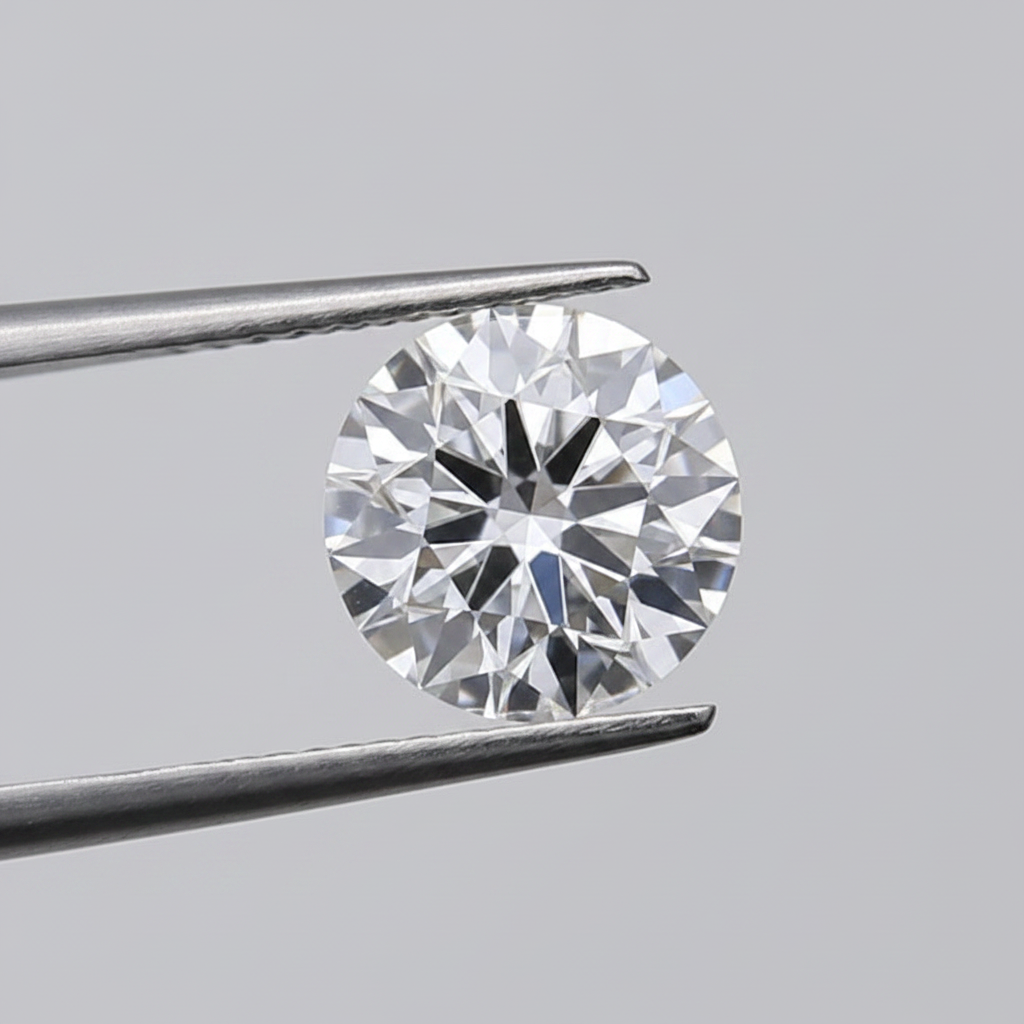 1.86 Carat Round Lab Grown Diamond, VVS2/D