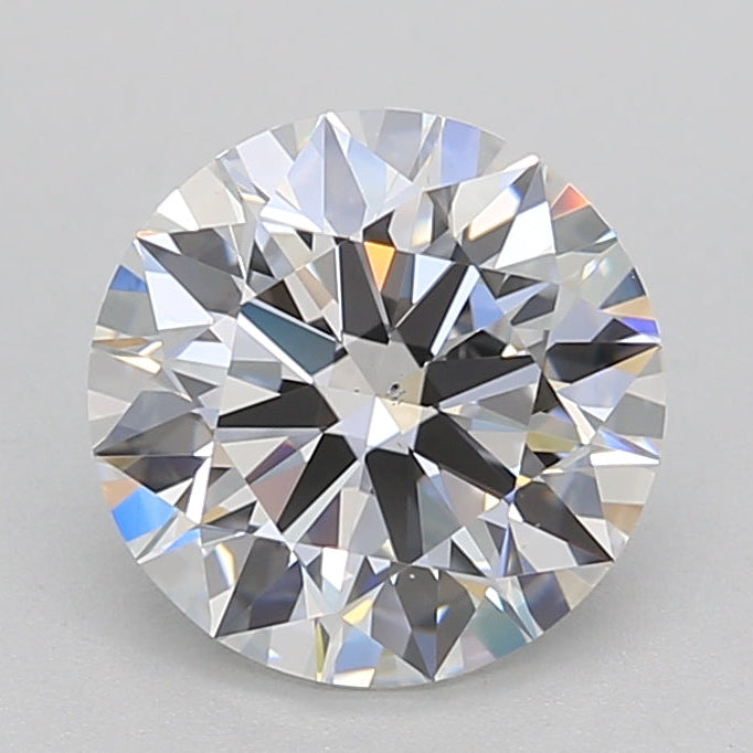 1,91 karaat ronde laboratorium-gegroeide diamant VS2 E
