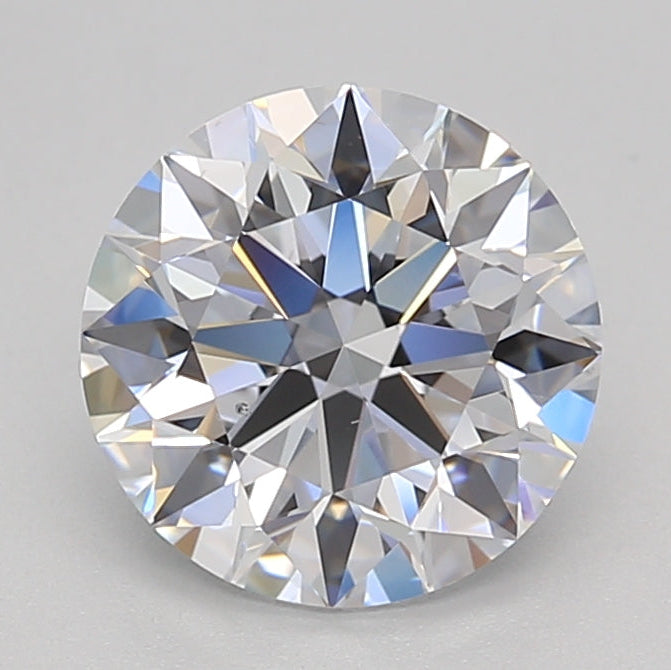 1,92 karaat ronde laboratorium-gegroeide diamant VS2 E