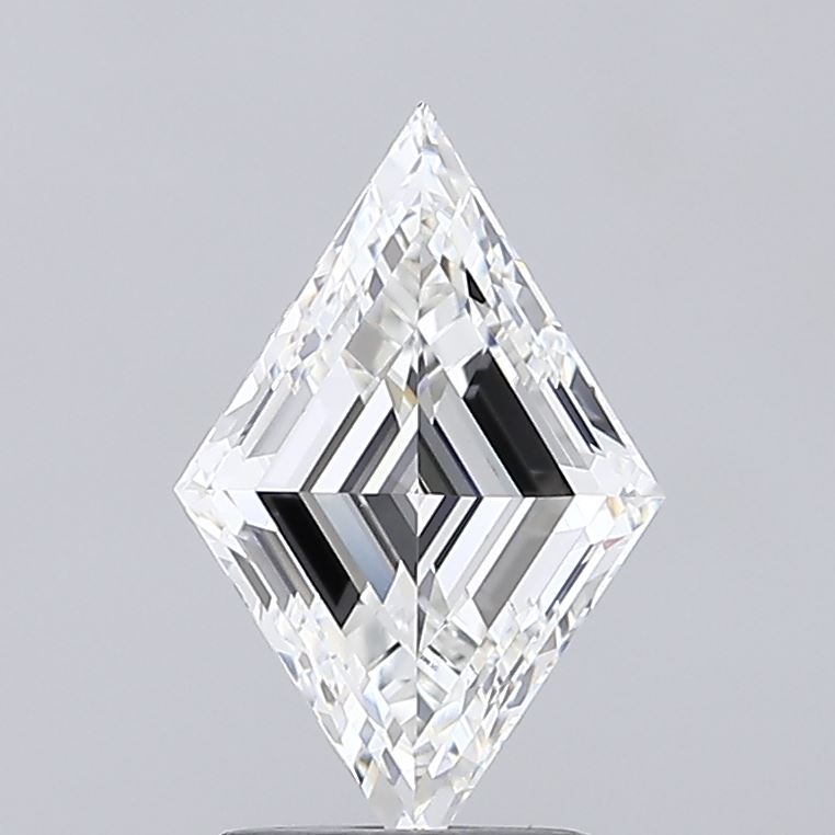 1.93 Carat Lozenge Lab Grown Diamond, VVS2/E