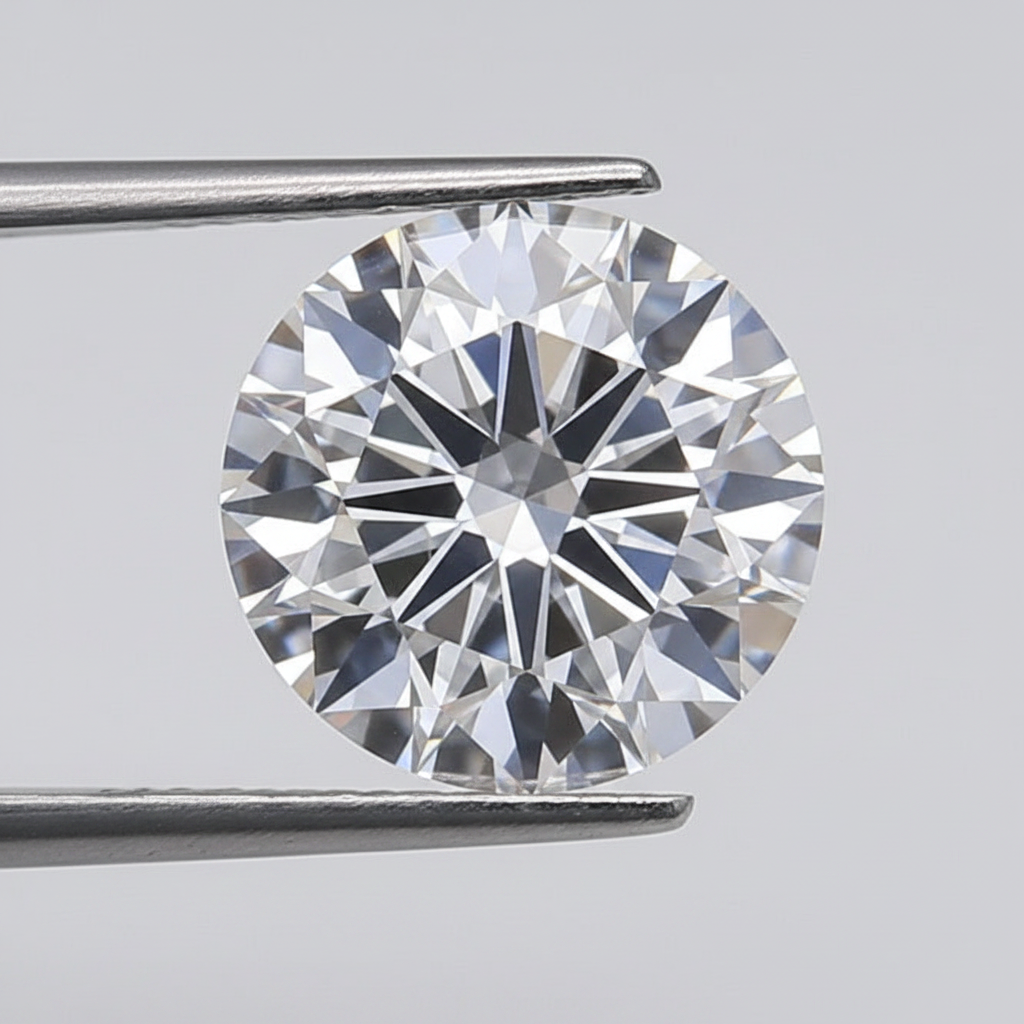 1.94 Carat Round Lab Grown Diamond, VS2/D