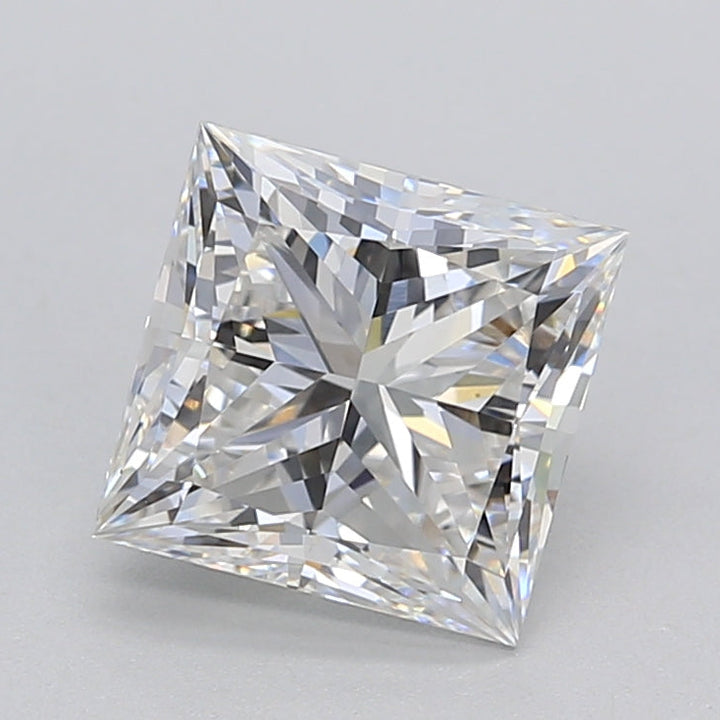 Diamante cultivado en laboratorio Princess de 1,95 quilates VS1 E