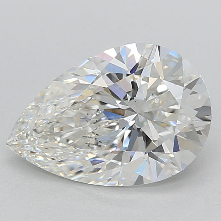 1.98 Carat Pear Lab Grown Diamond VS2 F