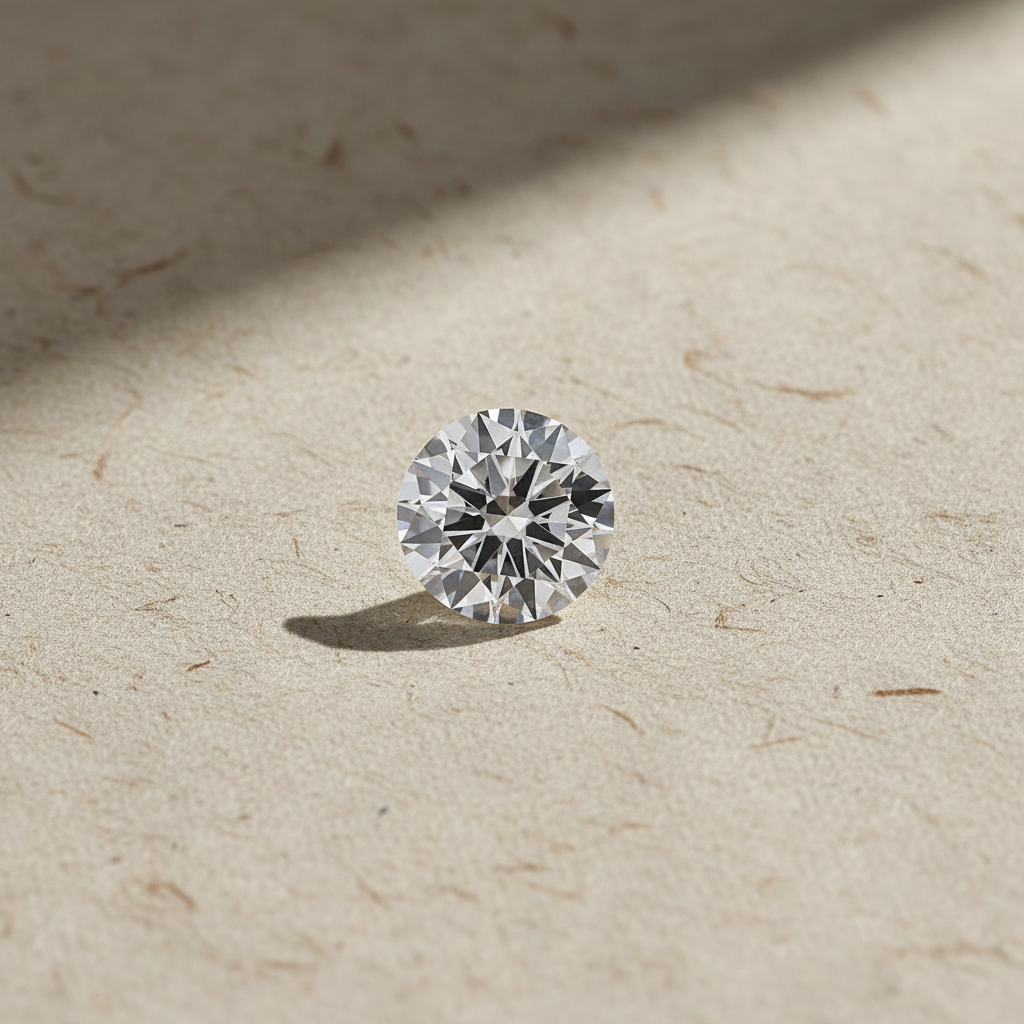 10.00 Carat Round Brilliant F VS1 Lab Grown Diamond Excellent Cut IGI Certified