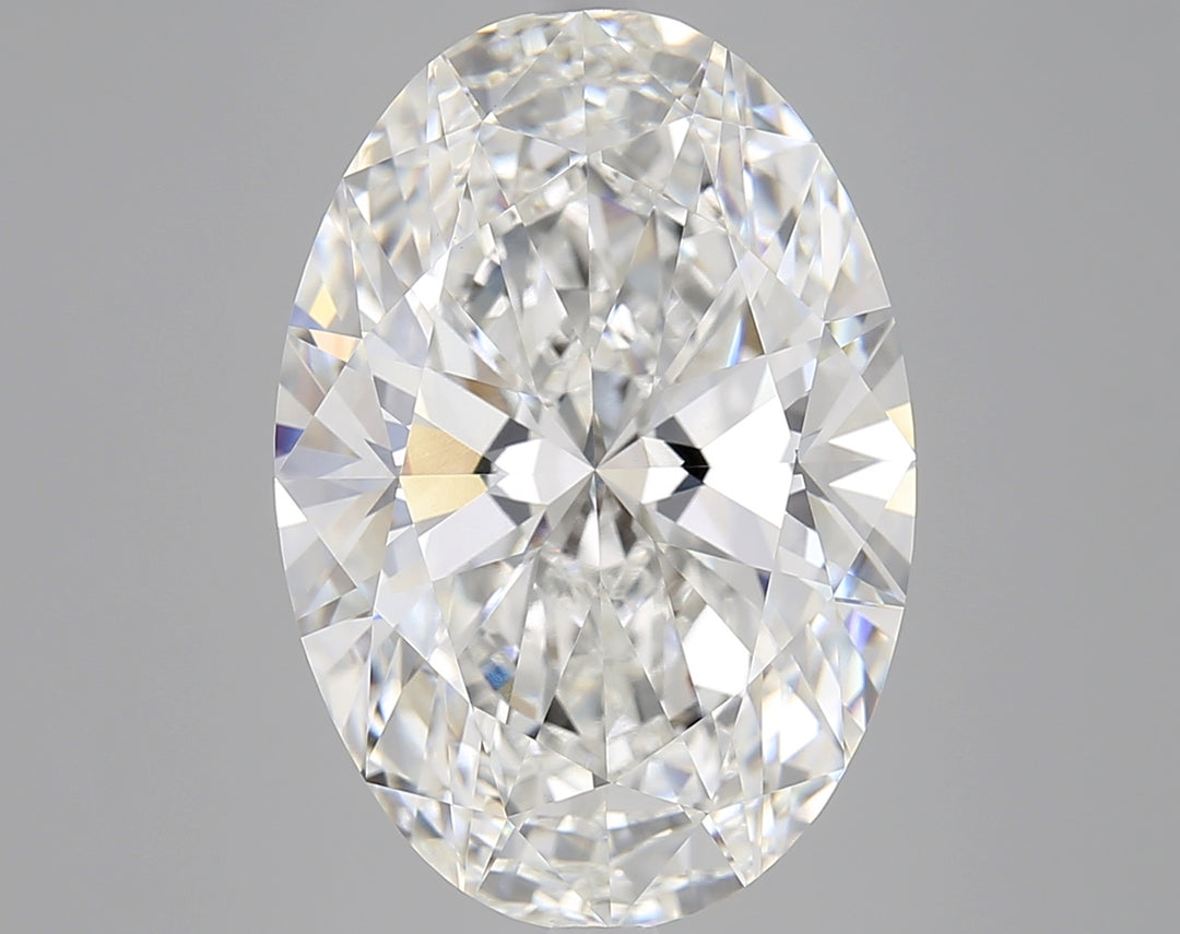 10.00 Carat Oval Lab Grown Diamond VVS2F