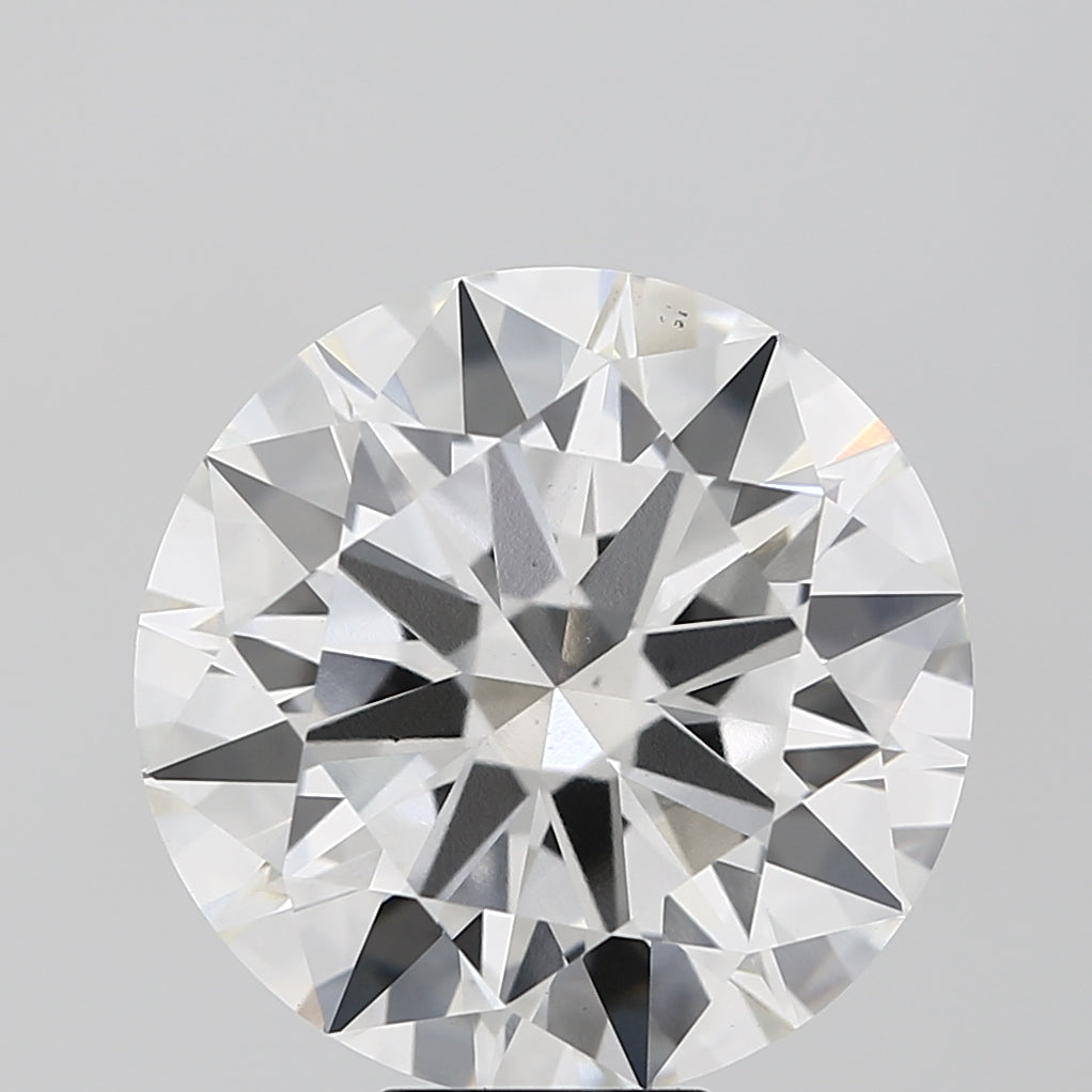 10,00 Karat runder, im Labor gezüchteter Diamant VS1F
