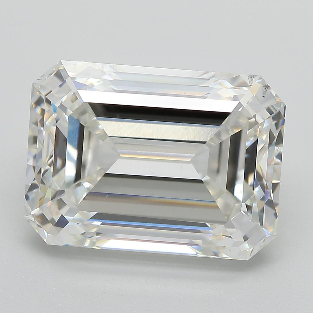 10.01 Carat Emerald Lab Grown Diamond VS2F
