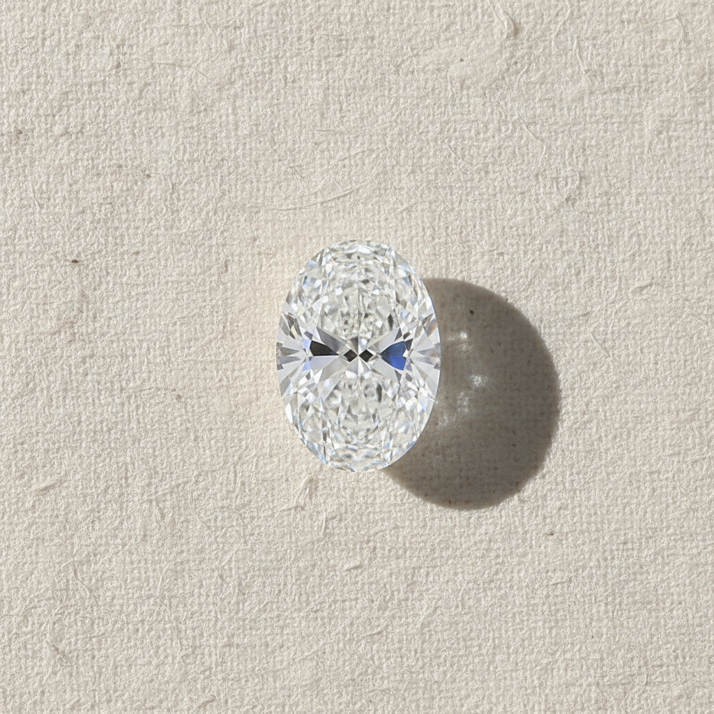 10.01 Carat Oval Lab Grown Diamond, VVS2/F