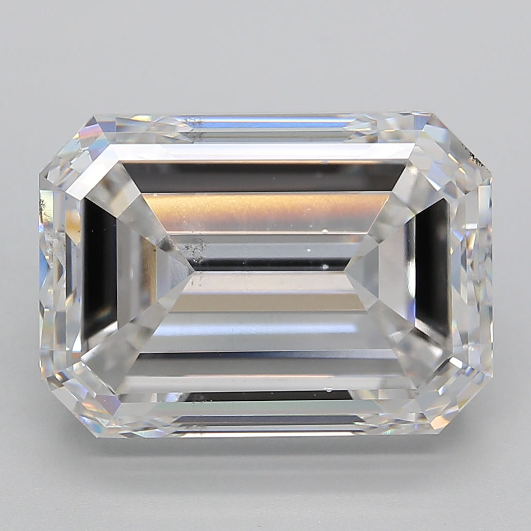 10.02 Carat Emerald Cut Lab Grown Diamond SI1 F