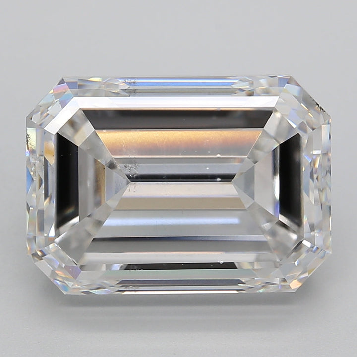 10.02 Carat Emerald Cut Lab Grown Diamond SI1 F