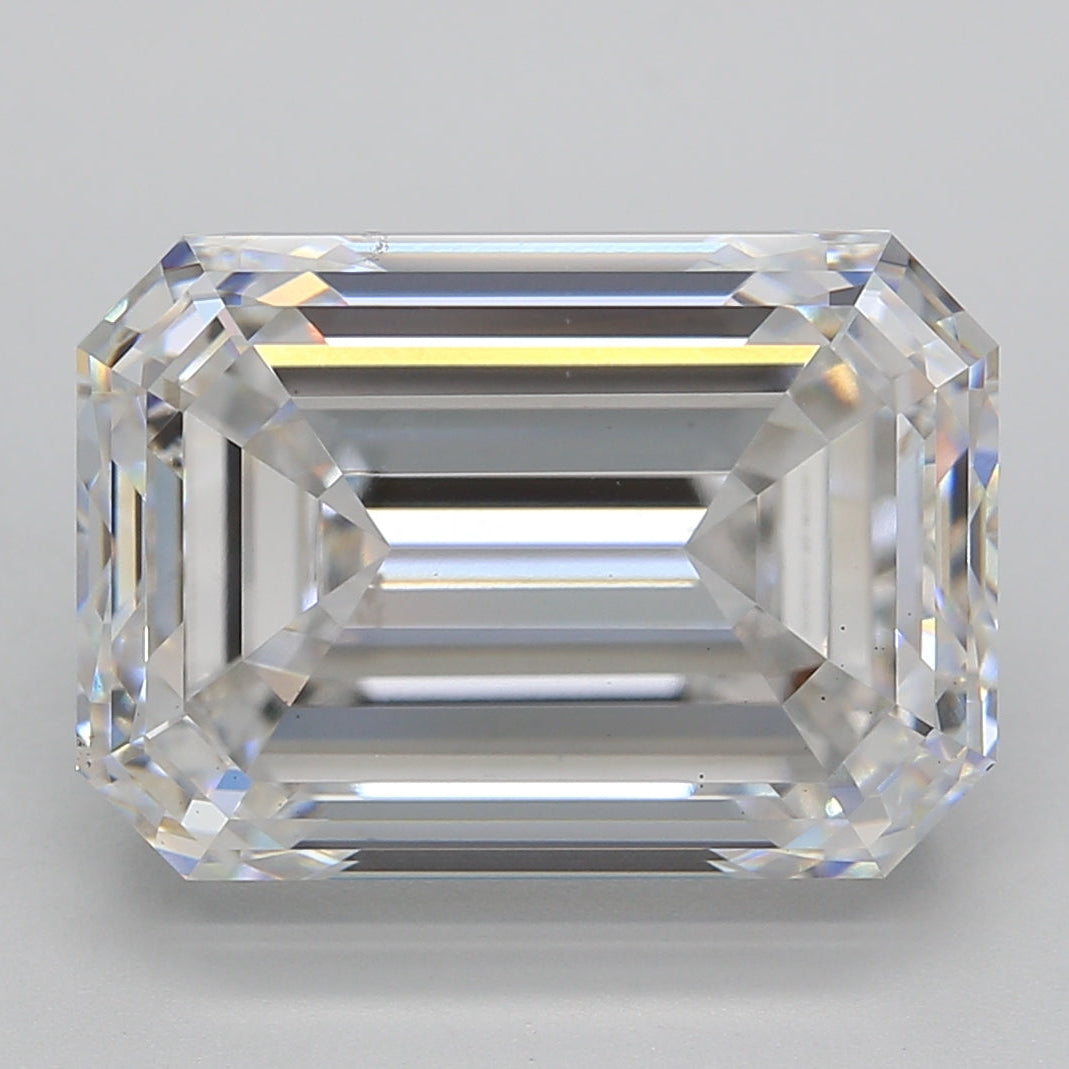 10.02 Carat Emerald Cut Lab Grown Diamond VS1 F