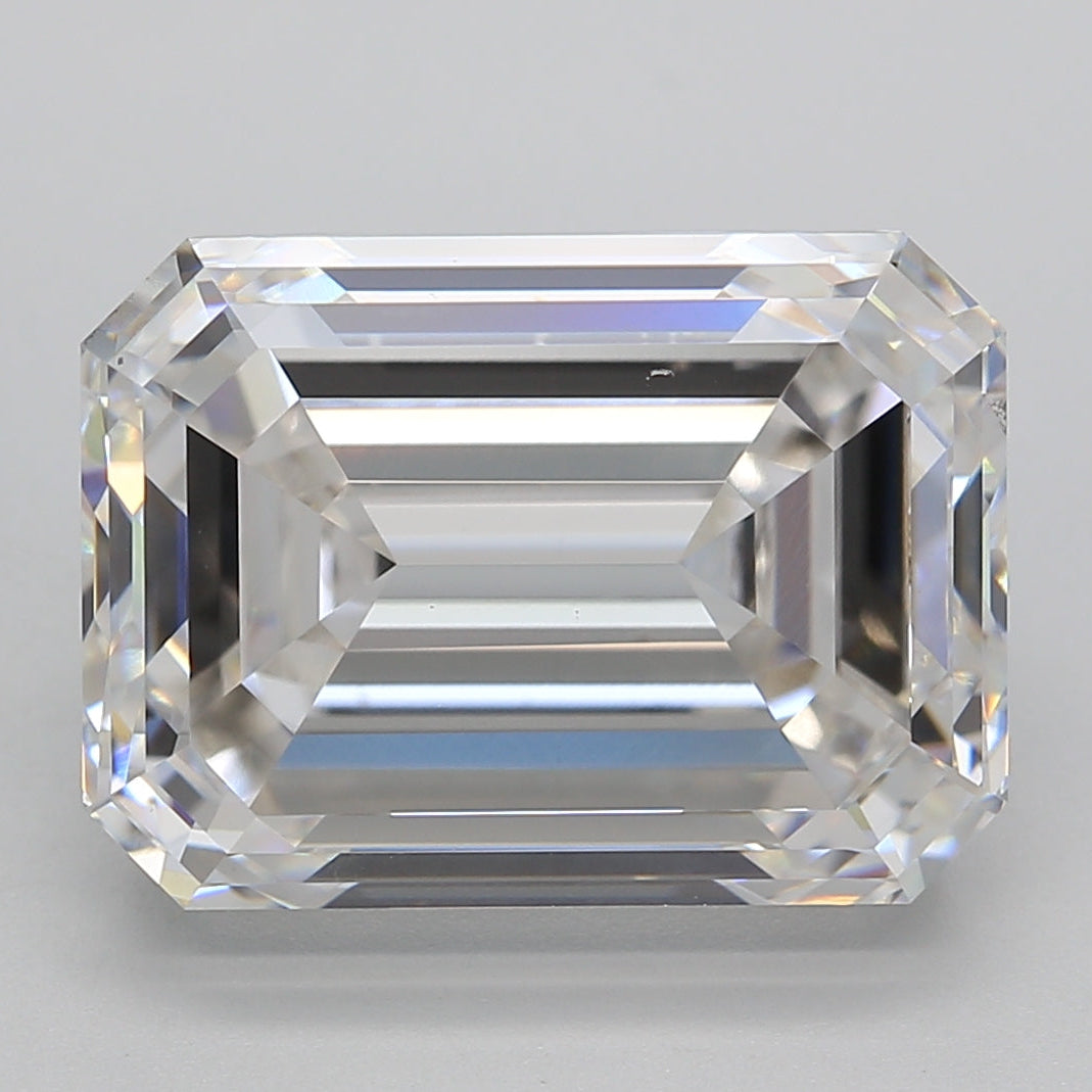 10.02 Carat Emerald Cut Lab Grown Diamond VS2 G