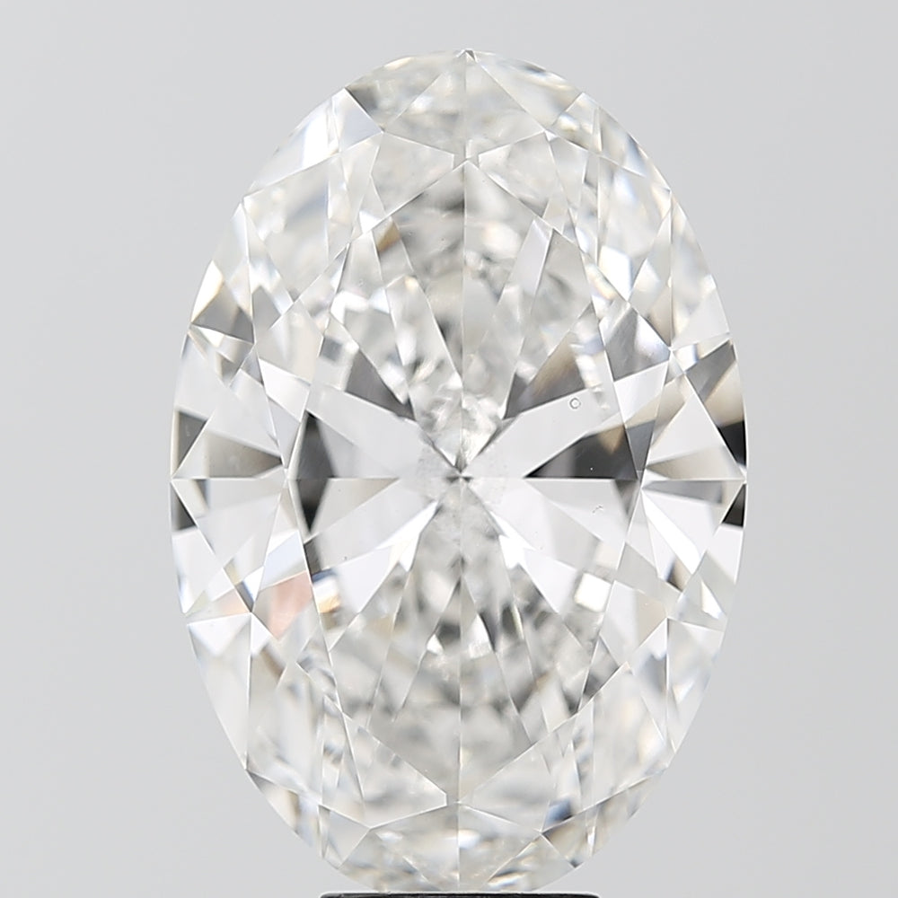 Diamante coltivato in laboratorio ovale da 10,02 carati VS2F