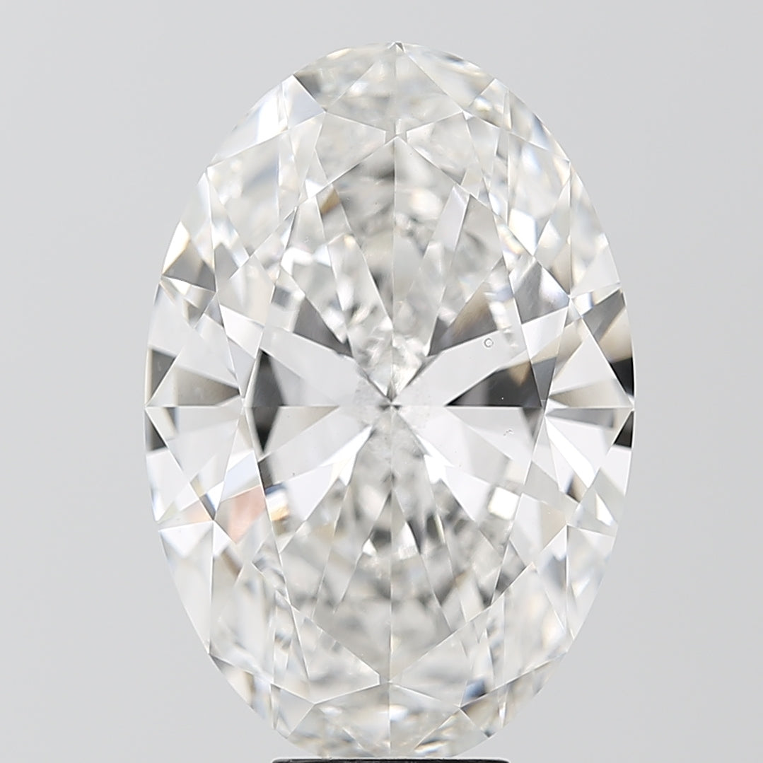 10.02 Carat Oval Lab Grown Diamond VS2F