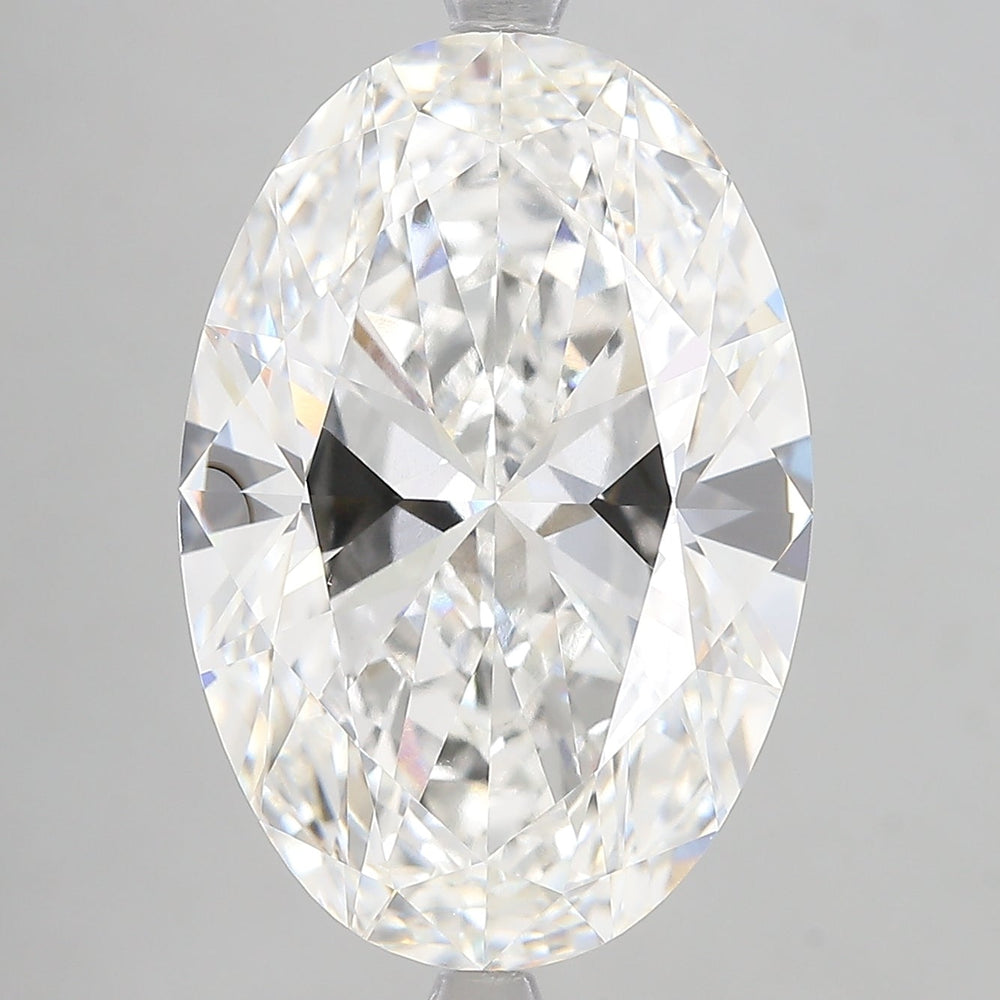 10.02 Carat Oval Lab Grown Diamond VVS2F