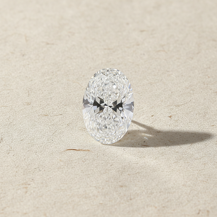 10.02 Carat Oval Lab Grown Diamond, VVS2/F