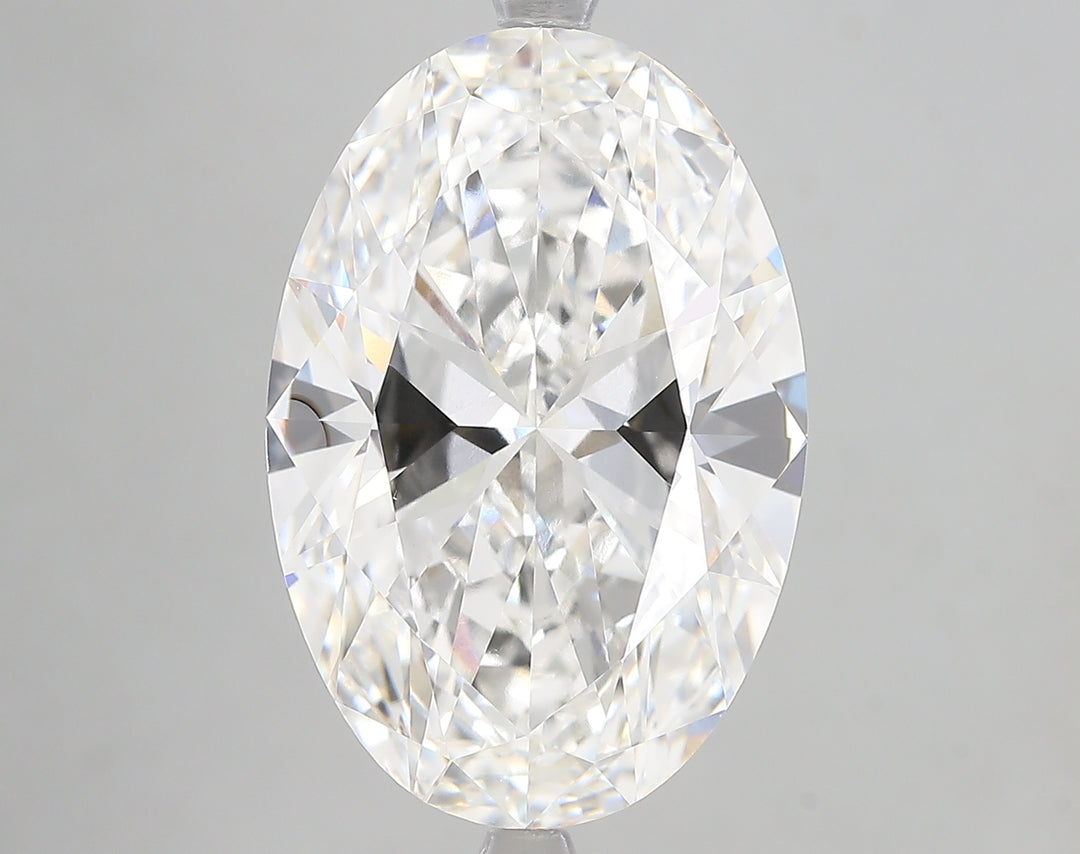 10.02 Carat Oval Lab Grown Diamond VVS2F