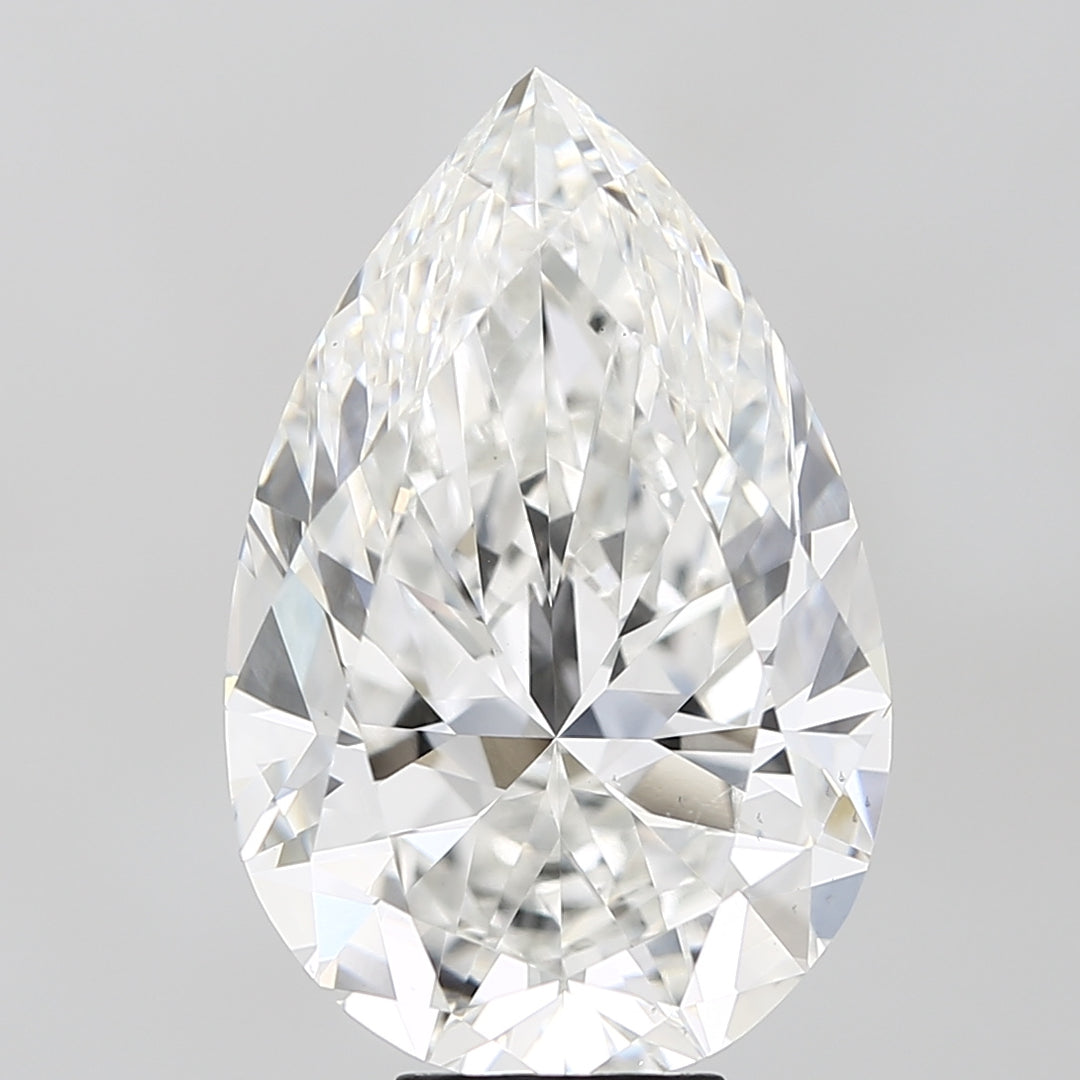10.02 Carat Pear Lab Grown Diamond VS2F