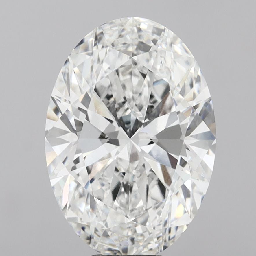 Diamante coltivato in laboratorio ovale da 10,03 carati VVS2F