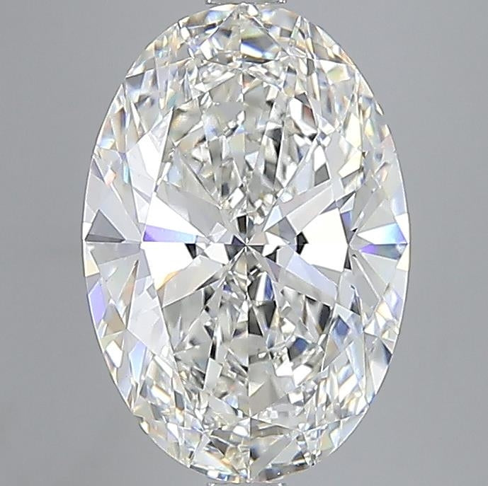 Diamante coltivato in laboratorio ovale da 10,06 carati VS1F