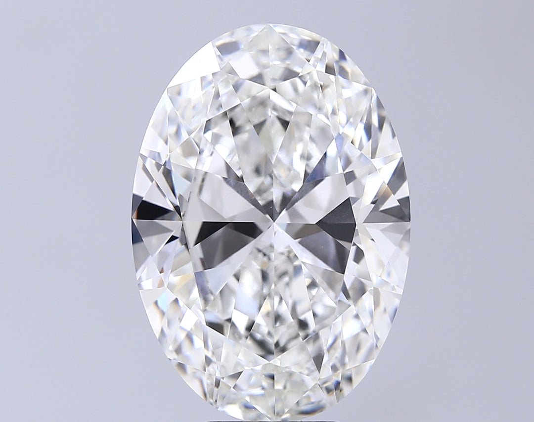 10.06 Carat Oval Lab Grown Diamond VVS2F 