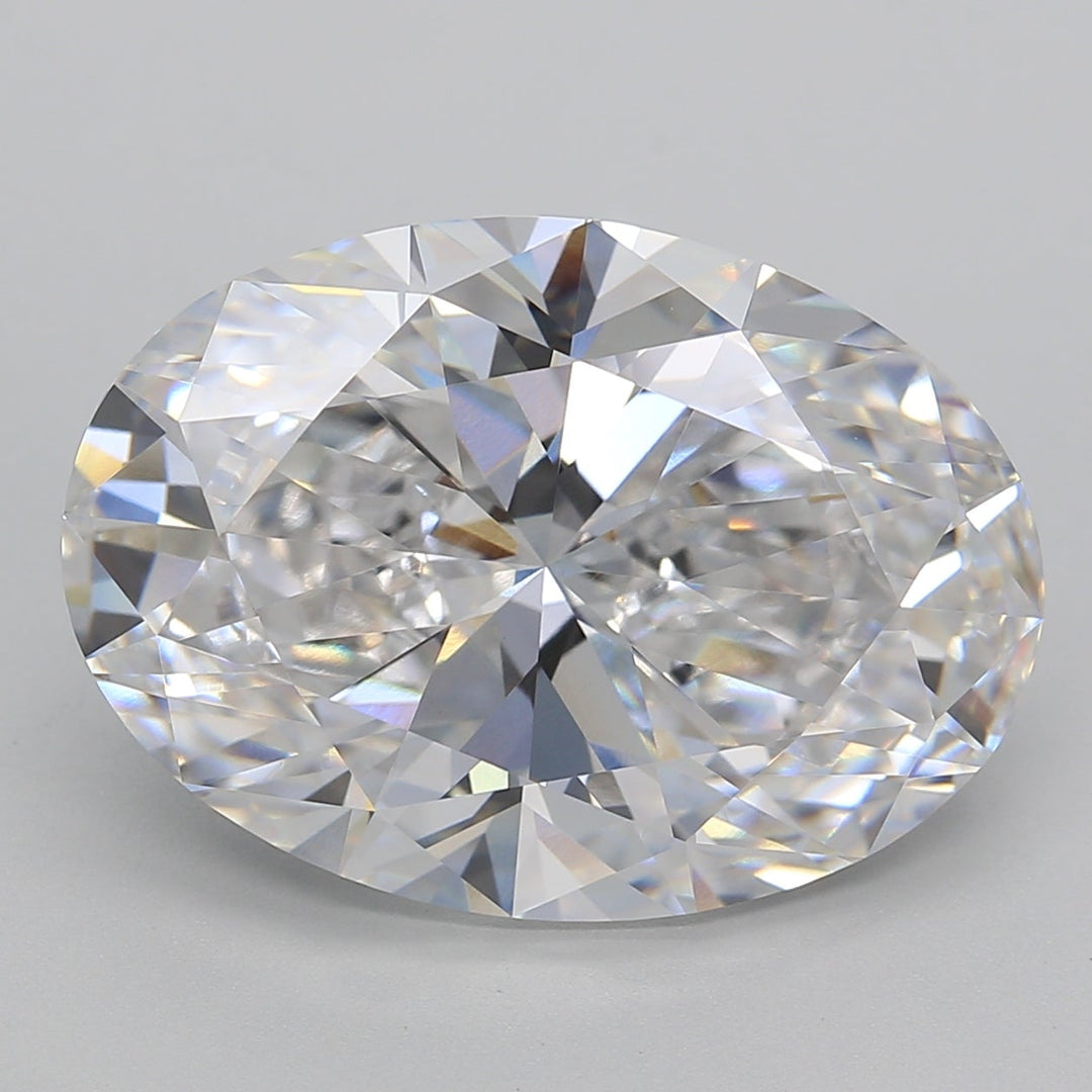 10.07 Carat Oval Cut Lab Grown Diamond VVS2 E