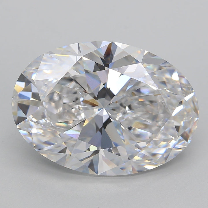 10.07 Carat Oval Cut Lab Grown Diamond VVS2 E