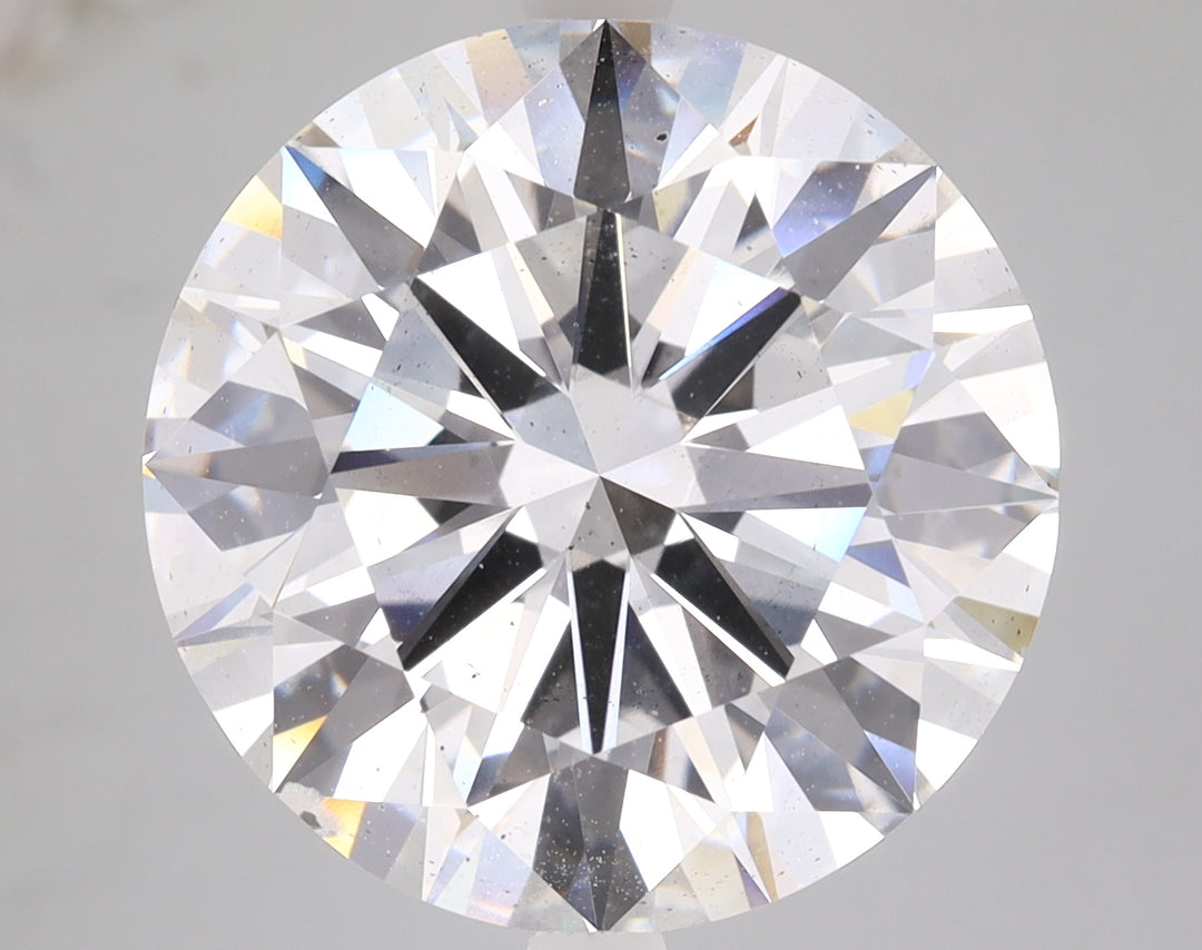 10,07 Karat runder, im Labor gezüchteter Diamant VS2E
